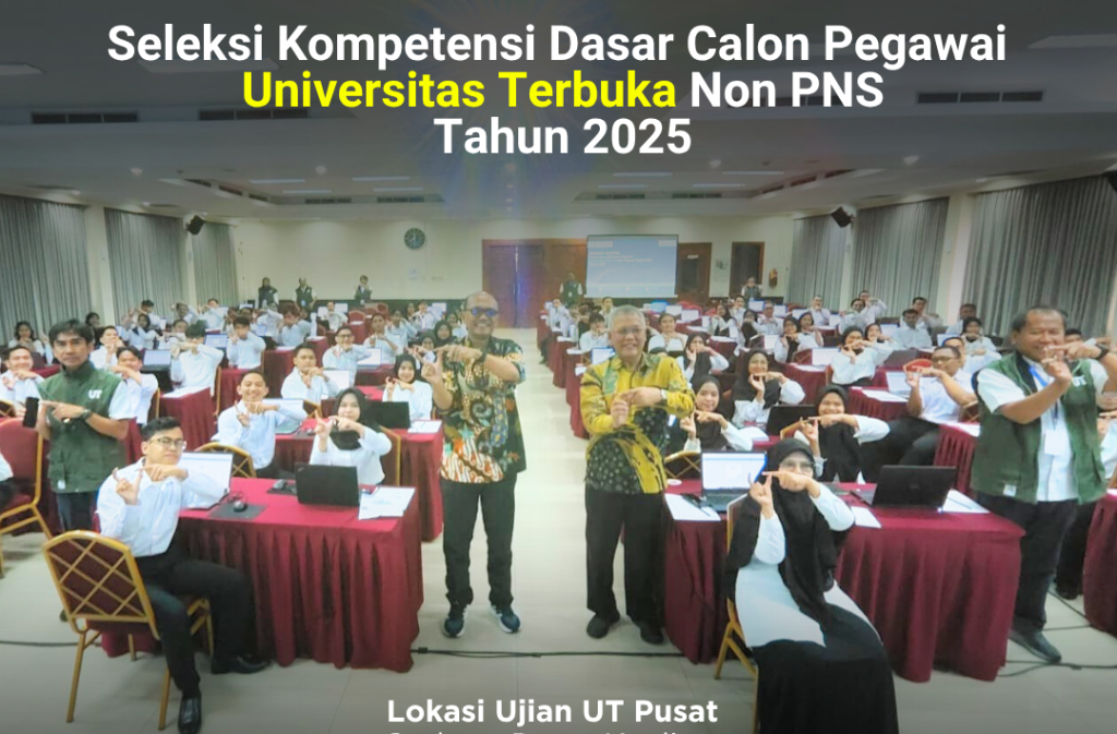 Seleksi Ketat Calon Pegawai Non-PNS UT Dimulai, WR II Buka Rangkaian Tes Kompetensi Dasar